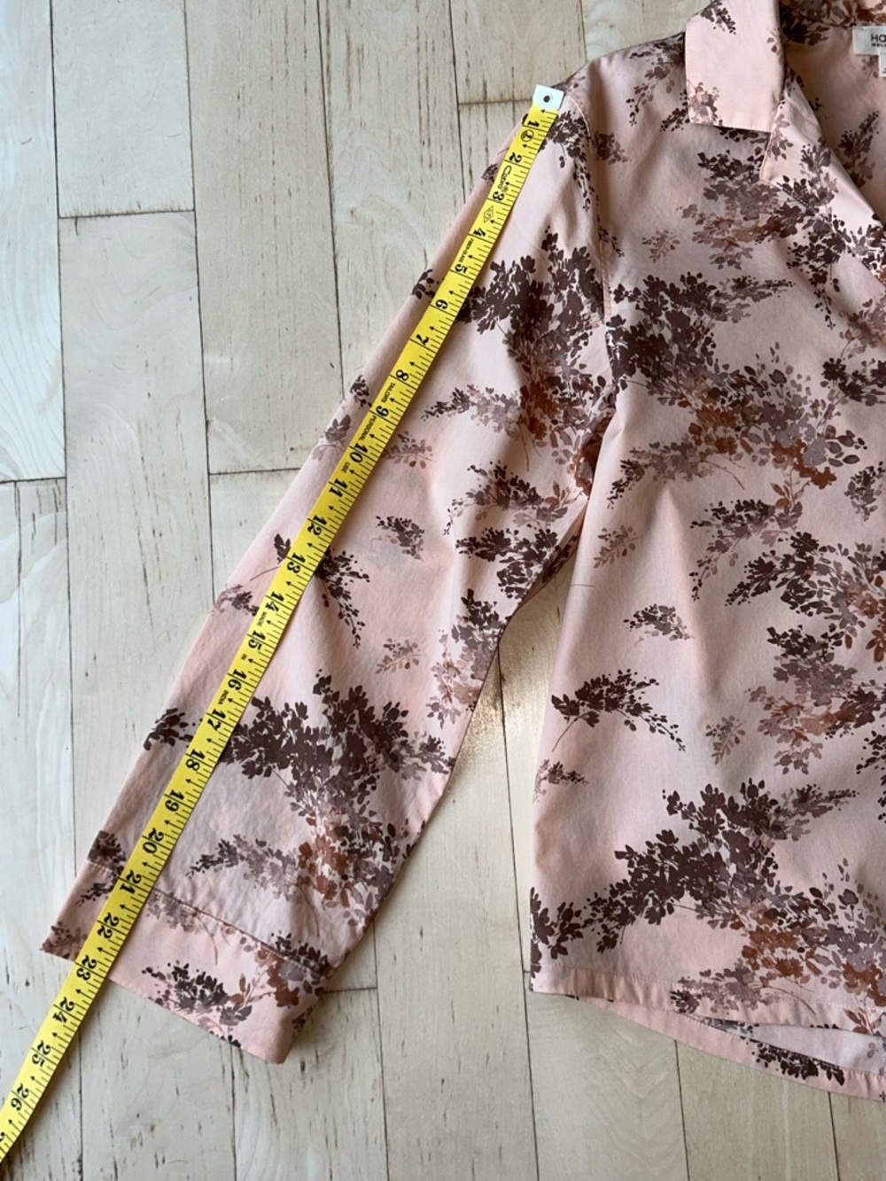 Haven Well Within Organic Cotton Poplin Pajamas Painted Rose Print Size Small - Picture 5 of 16